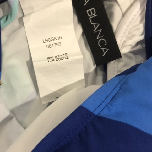 La Blanca Swim La Blanca Palm Reader Mio Surplice Underwire